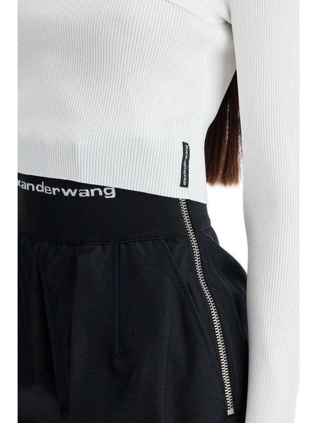 two-piece cropped set - ALEXANDER WANG - BALAAN 4