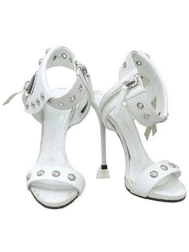 Smith Market white color sandals women s shoes - GIUSEPPE ZANOTTI - BALAAN 1