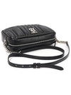 80648551 Black Quilted Smooth Lambskin Silver Small Lola Camera Cross Bag - BURBERRY - BALAAN 4