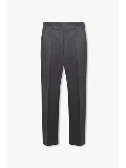 Flare Wool Bootcut Pants Grey - AMI - BALAAN 2