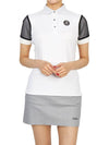 Golf Espoir MLW 3A AP03 WHITE Women s Collar Short Sleeve T Shirt Comfortable Fit - MARK & LONA - BALAAN 6