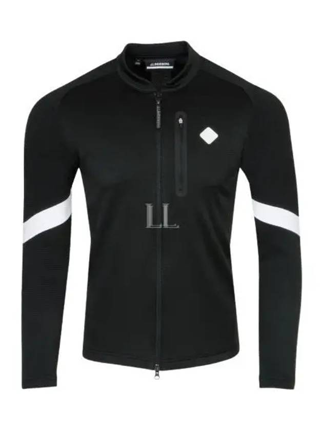 Highlands Mid Layer Zip-Up Jacket Black - J.LINDEBERG - BALAAN 2