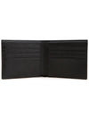 Saffiano Leather Half Wallet Black - PRADA - BALAAN 5