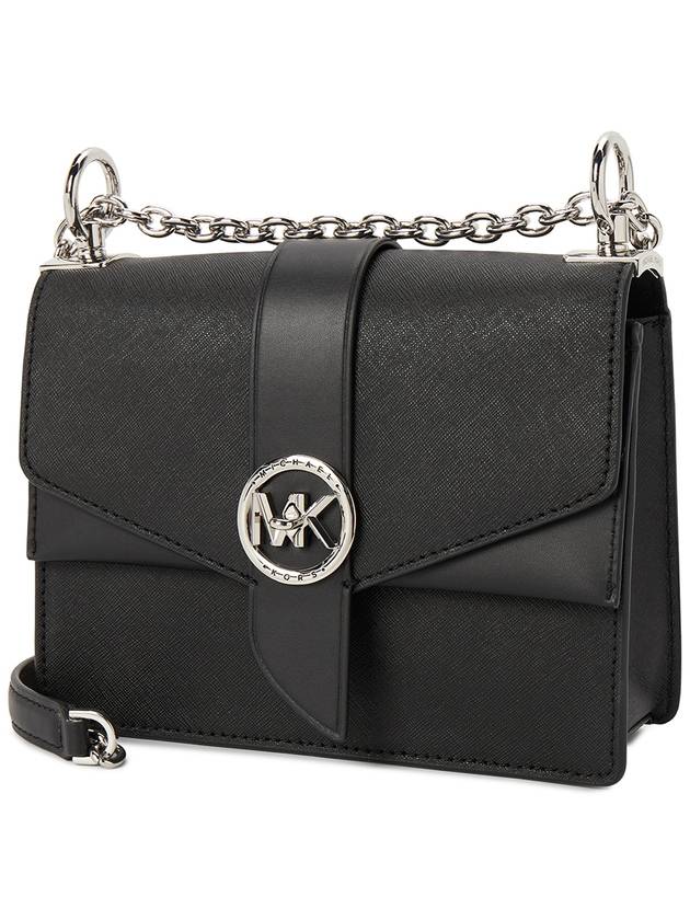 Saffiano Greenwich Small Cross Bag Black - MICHAEL KORS - BALAAN 3