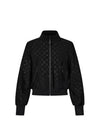 Embossed Monogram Zip-Up Jacket Black - LOUIS VUITTON - BALAAN 2