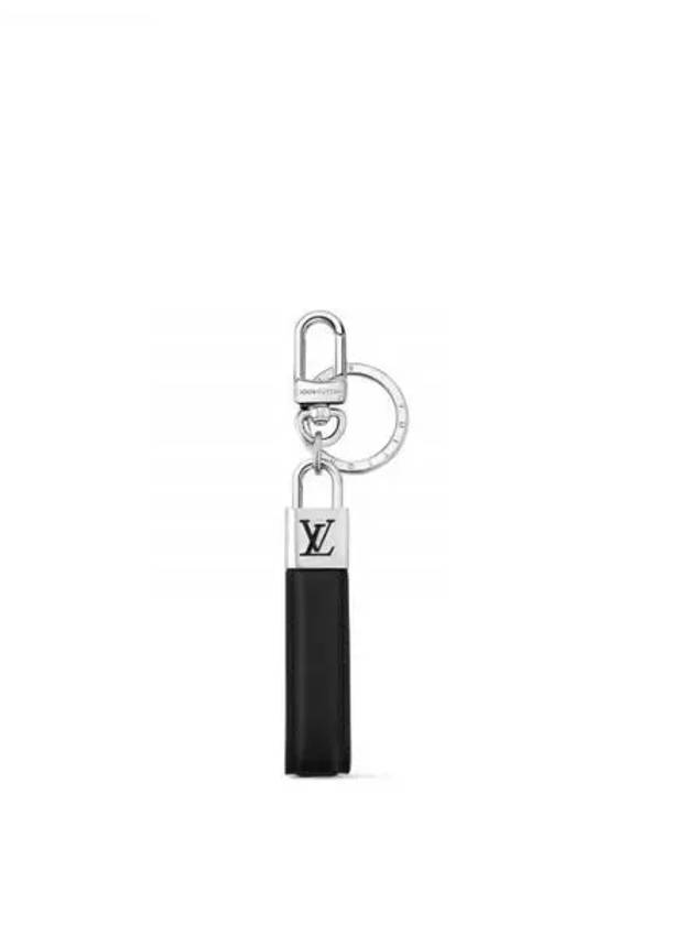 Padlock Lock Dragonne Key Holder Black - LOUIS VUITTON - BALAAN 2