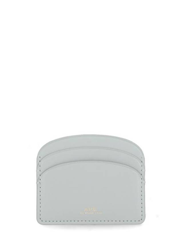 Demi Lune Card Wallet Grey - A.P.C. - BALAAN 1