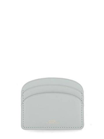 Demi Lune Card Wallet Grey - A.P.C. - BALAAN 1