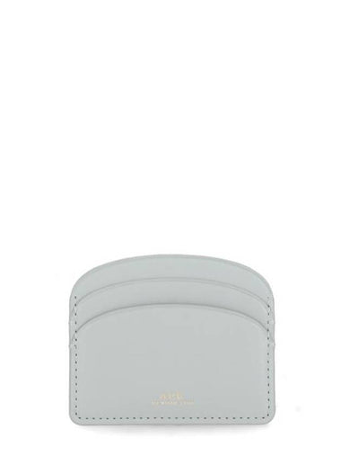 Demi Lune Card Wallet Grey - A.P.C. - BALAAN 1