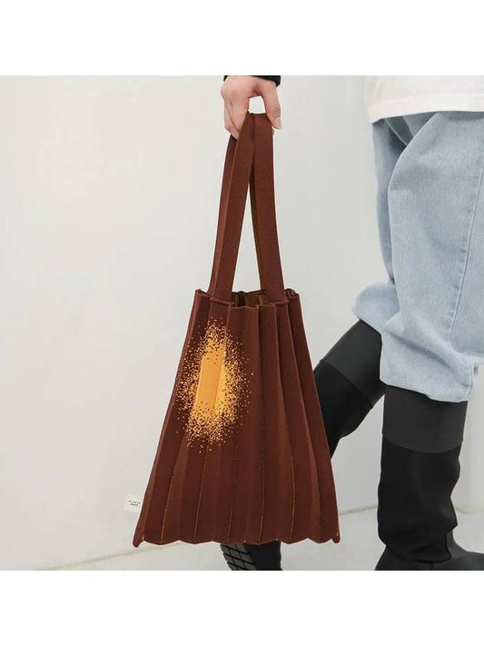 Tote bag yellow brown - PLEATSMAMA - BALAAN 2