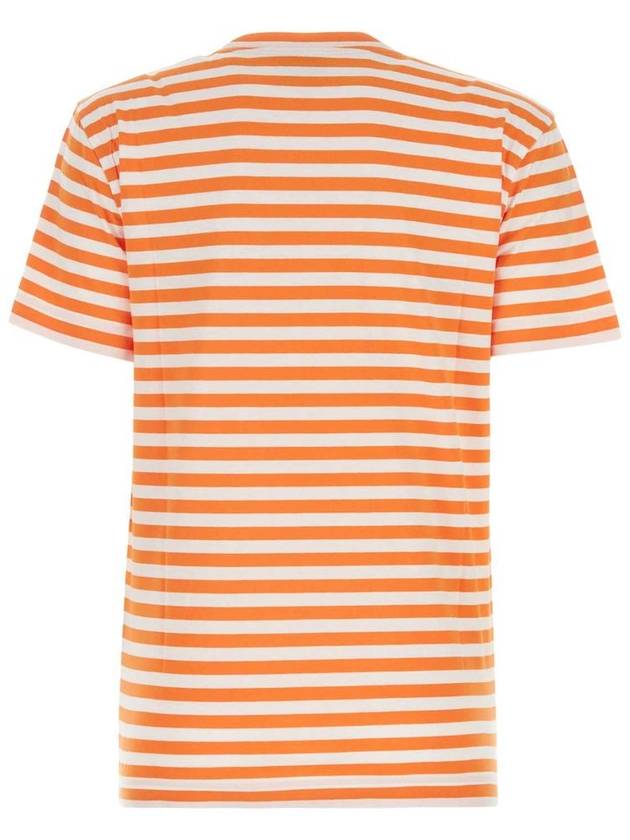 24SS Patou Short Sleeve T-Shirt JE0329999 218O Orange - PATOU - BALAAN 3