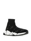 Speed ​​2.0 Logo High Top Sneakers Black - BALENCIAGA - BALAAN 3