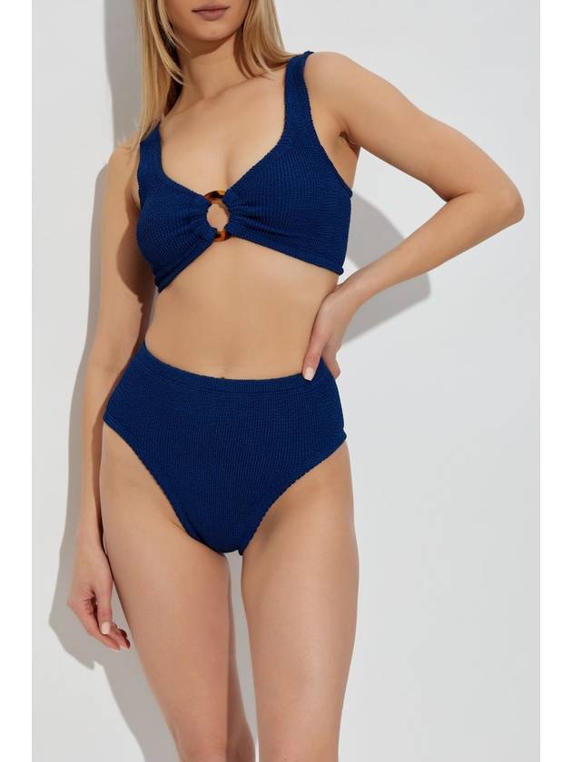 Hunza G Two-piece Swimsuit Nadine, Women's, Navy Blue - HUNZA G - BALAAN 3