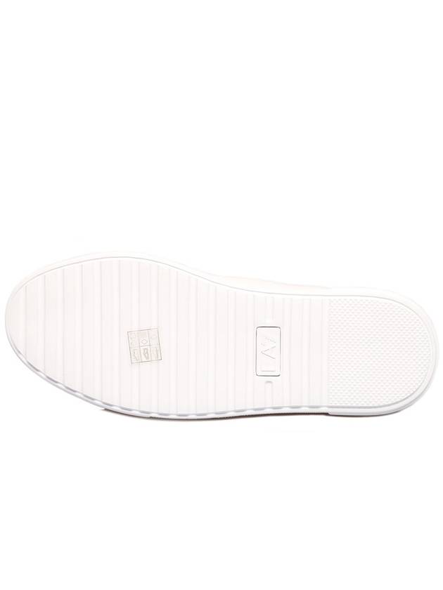 Platform Low Top Sneakers White - EMPORIO ARMANI - BALAAN 7