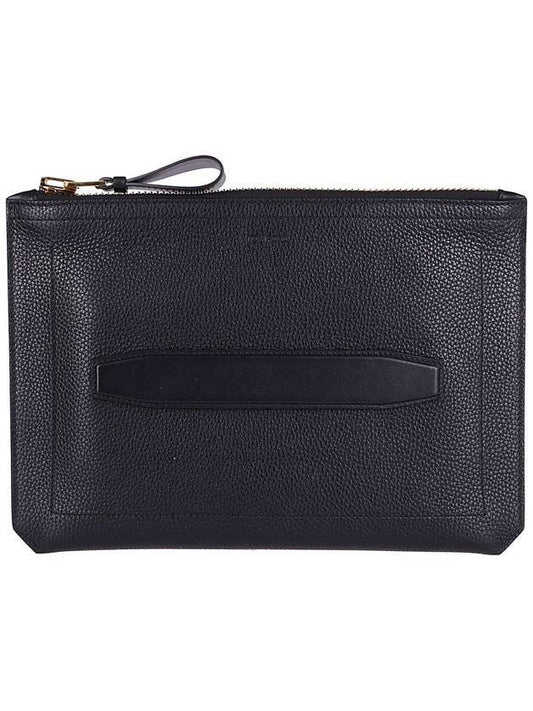 Men's Strap Clutch Bag Black - TOM FORD - BALAAN.