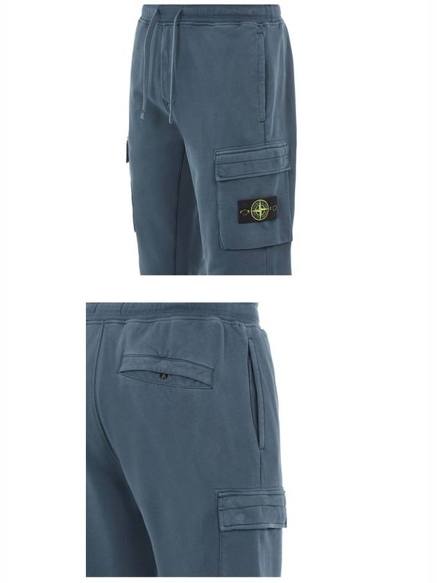 761564751 V0024 Wappen Patch Cargo Jogger Pants Blue Navy Men’s Pants TJ - STONE ISLAND - BALAAN 5