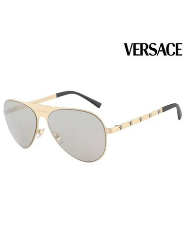 Sunglasses VE2189 1339 6G Boeing Metal Men Women - VERSACE - BALAAN 1