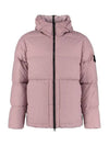 Naslan Light Watro Down Hooded Padding Pink - STONE ISLAND - BALAAN 1