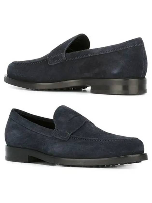 Mocassino Classic Suede Loafers Black - TOD'S - BALAAN 3