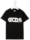 21SS Women's Logo Print TShirt Black 027614 110 - GCDS - BALAAN 2