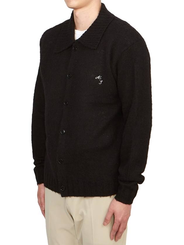 Wool Cardigan Black - ACNE STUDIOS - BALAAN 4