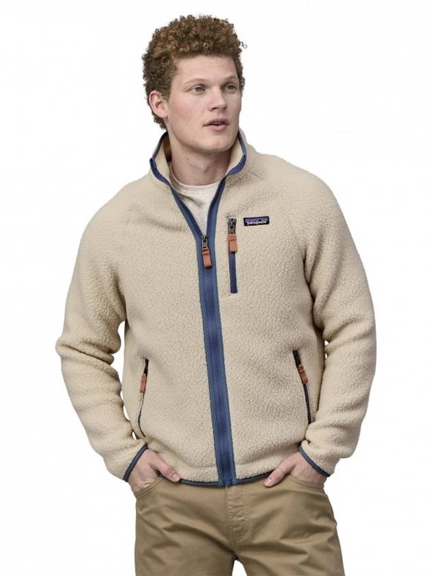 Retro Pile Fleece Zip-Up Jacket Beige - PATAGONIA - BALAAN 3