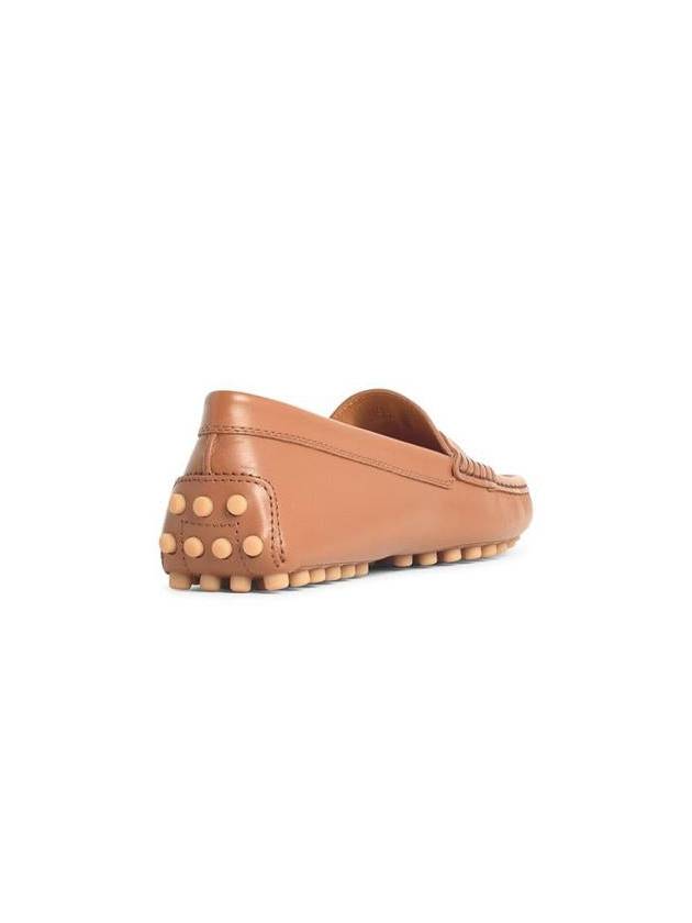 Tod'S Brown Leather Loafers - TOD'S - BALAAN 3