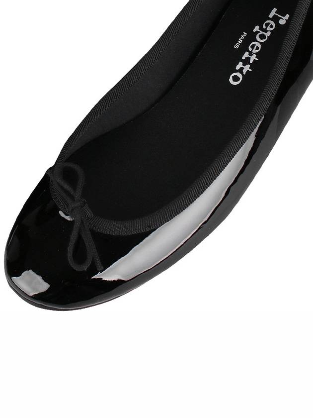 Cendrillon Sole Rubber Ballerina Black - REPETTO - BALAAN 8