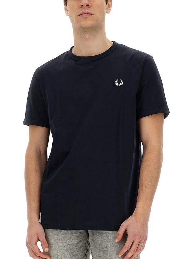 T-SHIRT WITH LOGO - FRED PERRY - BALAAN 4