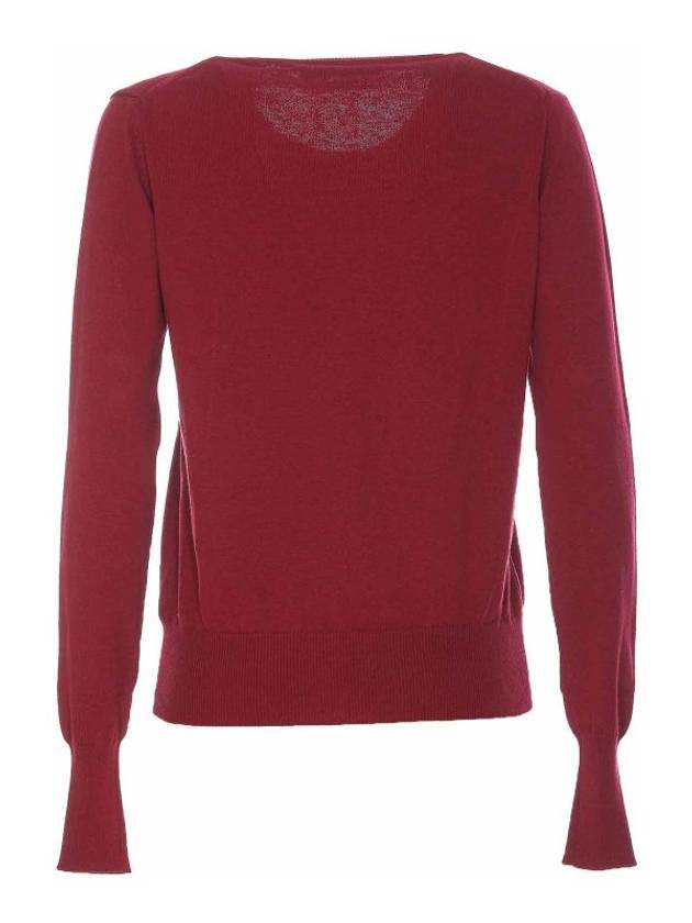 ORB Logo Knit Top Red - VIVIENNE WESTWOOD - BALAAN 3