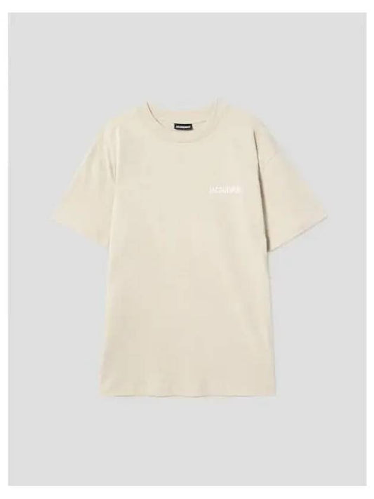 Women s Le T shirt Jacquemus Light Beige Domestic Product - JACQUEMUS - BALAAN 1