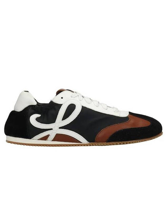 Anagram Low Top Sneakers Brown Black - LOEWE - BALAAN.