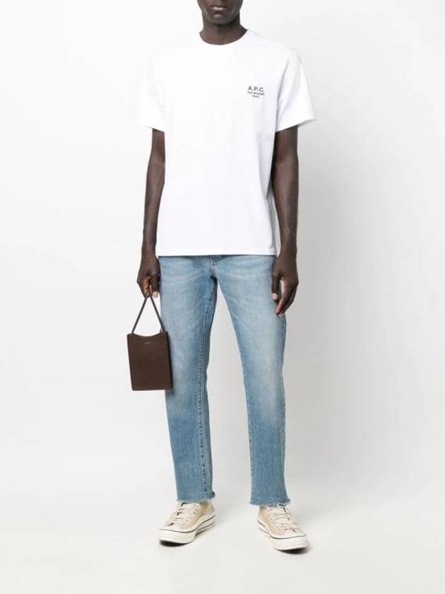 Raymond Short Sleeve T-shirt White - A.P.C. - BALAAN 3