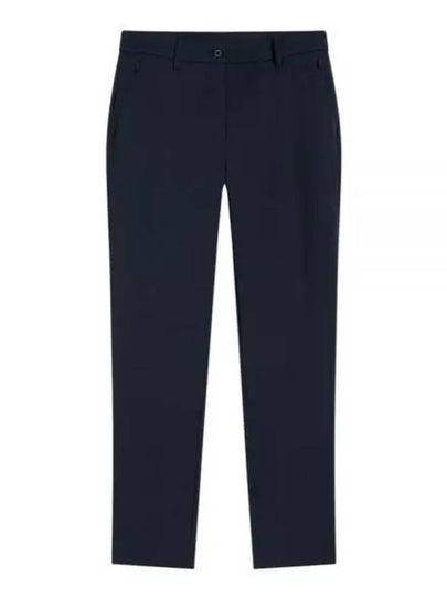 Women's Lei Fleece Twill Pants Navy - J.LINDEBERG - BALAAN 2