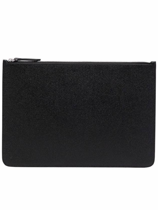 Stitch Zipper Clutch Bag Black - MAISON MARGIELA - BALAAN.