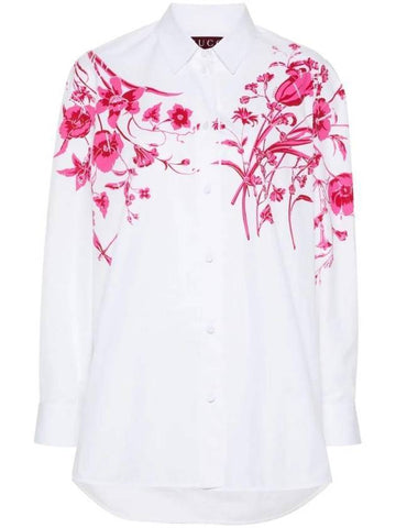 cotton poplin shirt white - GUCCI - BALAAN 1