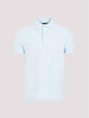 Men's Classic Tennis Short Sleeve Polo Shirt Light Blue - TOM FORD - BALAAN 1