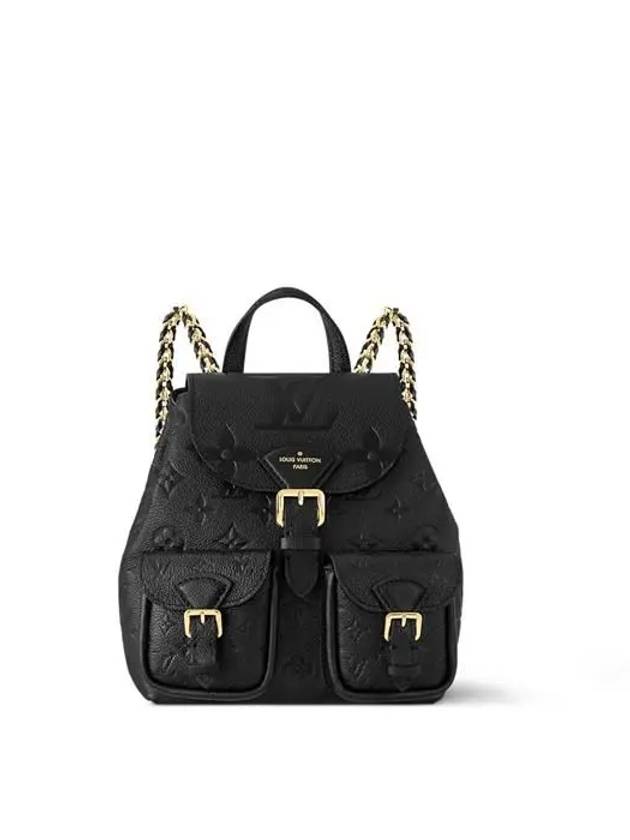 Backup Monogram Empreinte Backpack Black - LOUIS VUITTON - BALAAN 3