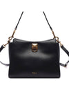 Iris Small Leather Shoulder Bag Black - MULBERRY - BALAAN 3