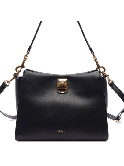 Iris Small Leather Shoulder Bag Black - MULBERRY - BALAAN 2