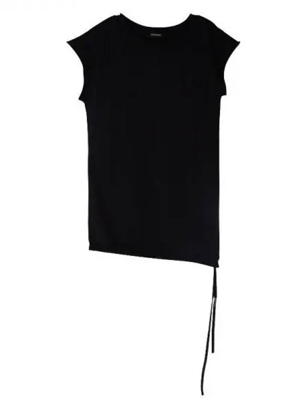 KELLY drop shoulder strap t shirt 270112 - ANN DEMEULEMEESTER - BALAAN 1