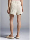 Women's Terrycloth Shorts White - MONCLER - BALAAN 3