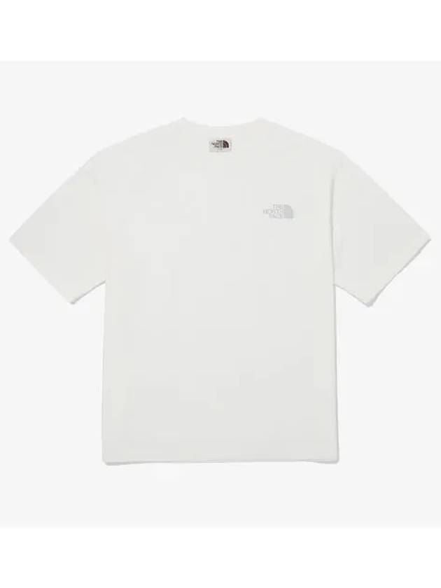 The North Face NT7UQ02K White Label Ice Run Short Sleeve Round Tee - THE NORTH FACE - BALAAN 1