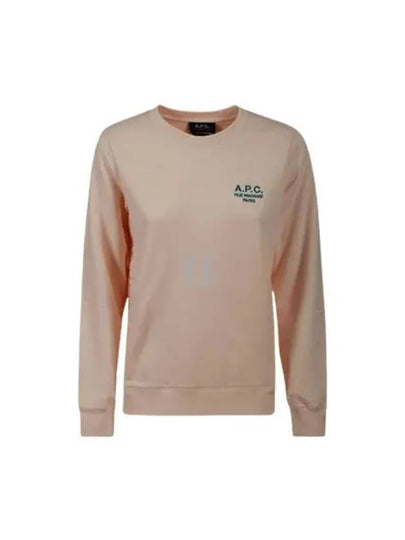 Skye Logo Sweatshirt Light Pink - A.P.C. - BALAAN 2