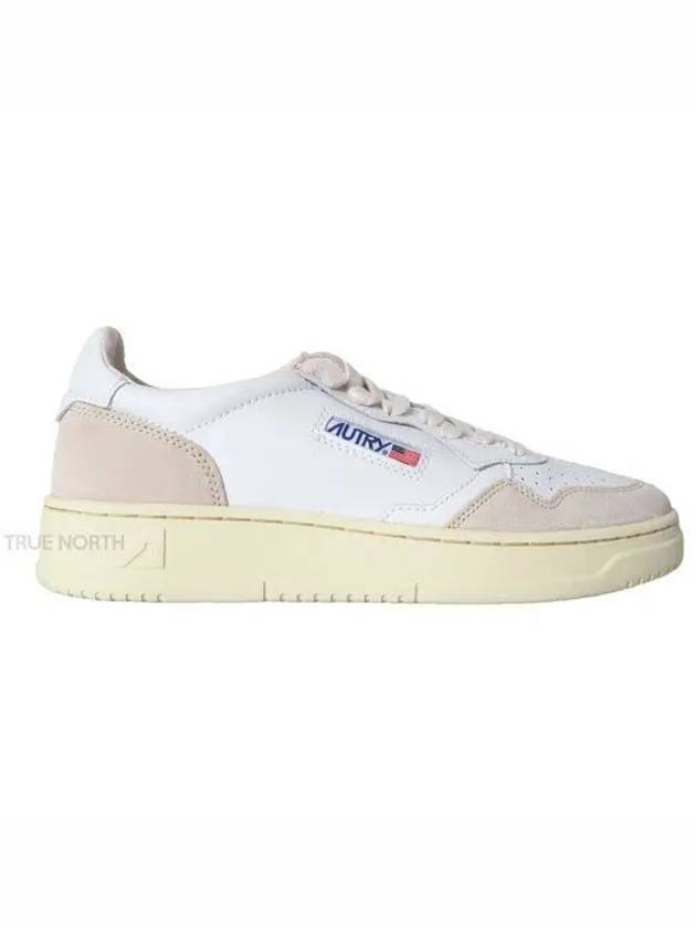 Medalist Suede Low Top Sneakers White - AUTRY - BALAAN 2