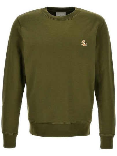 Chillax Patch Regular Sweatshirt Green - MAISON KITSUNE - BALAAN 2