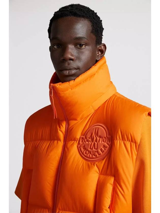 Apus Padded Vest Orange - MONCLER - BALAAN 6