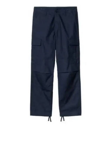 Columbia Ripstop Regular Cargo Straight Pants Navy - CARHARTT WIP - BALAAN 1