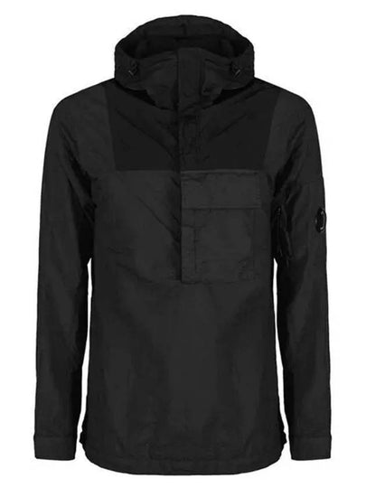 Lens Wappen Nylon Mix Over Anorak Black - CP COMPANY - BALAAN 2