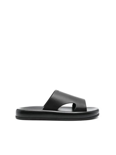 SS24 cut-out leather slide 772060 - SALVATORE FERRAGAMO - BALAAN 1